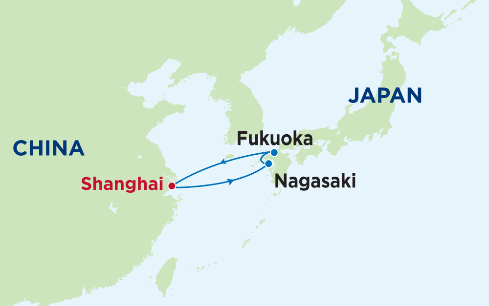 Cùng du thuyền 5 sao khám phá Trung Quốc - Nhật Bản