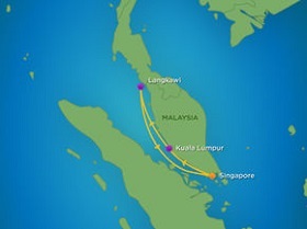 Tour du thuyền 5 sao Mariner of the Seas đi Singapore - Malaysia 