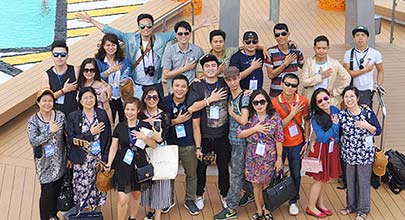 Đoàn khách đi tham quan Trung - Nhật - Hàn 20/06/2016