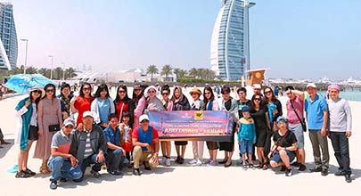 Đoàn Bình Điền khám phá Dubai 11/04/2017