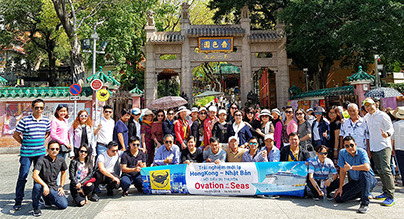 Đoàn Bình Điền khám phá Hong Kong - Nhật Bản 11/05/2018