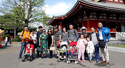 Đoàn khách trải nghiệm Hoa Anh Đào ở Tokyo - Osaka 03/04/2018