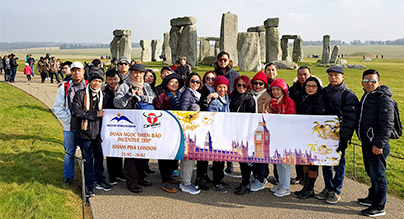 Đoàn Ngọc Thiên Bảo khám phá London, Anh 24/02/2018