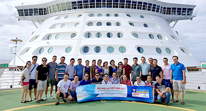 Đoàn SND trải nghiệm du thuyền 5 sao 18/09/2017