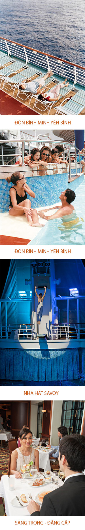 THƯ GIÃN TRÊN TÀU (Ăn: phục vụ 24/24 trên du thuyền)