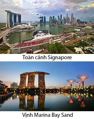 SINGAPORE - CITY TOUR - TP.HCM (Ăn: Sáng, Trưa)