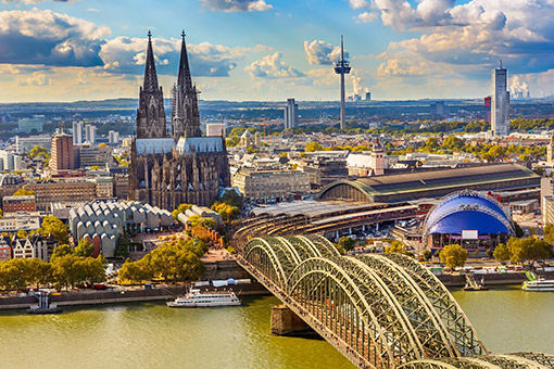 Thành phố Cologne, Đức (Ăn: Sáng, Trưa, Tối)