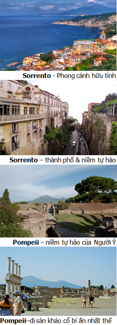PHỐ CẢNG CAPRI, NAPLES, Ý (Ăn: phục vụ 24/24 trên du thuyền)