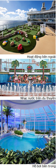 THƯ GIÃN TRÊN TÀU (Ăn: phục vụ 24/24 trên du thuyền)