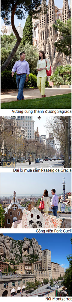 BARCELONA, TÂY BAN NHA (Ăn: phục vụ 24/24 trên du thuyền)
