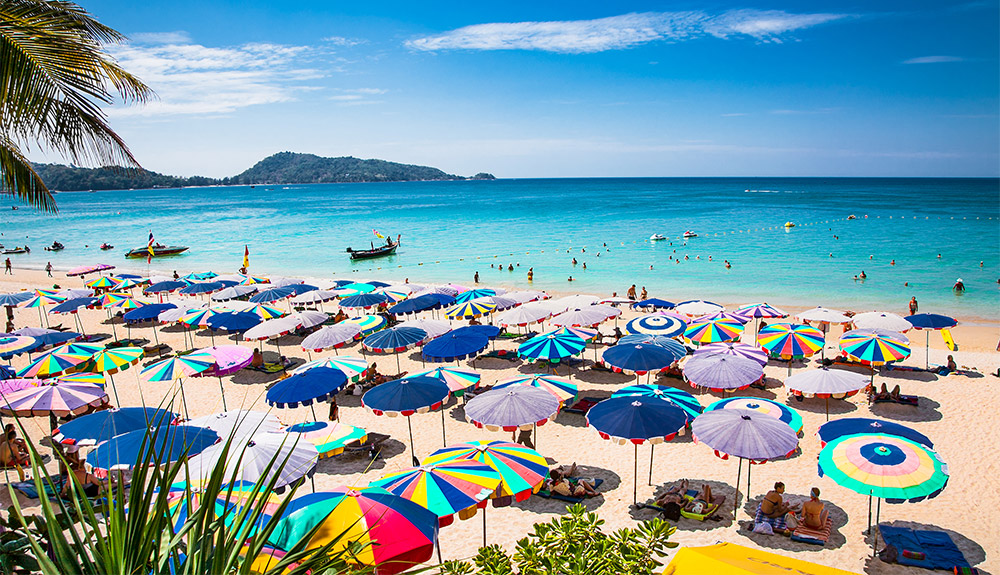 du thuyền biển bãi biển xanh phuket thái lan