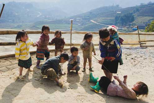 Mùa đông Sapa lơ lửng trong sương mù