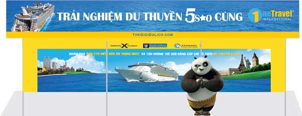 Nhiều hoạt động thú vị của One Travel International tại 'Ngày hội Du lịch TPHCM năm 2014'