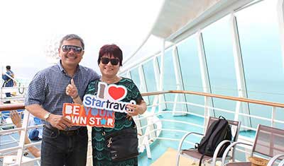 Du khách Star Travel tưng bừng đón lễ 30/04 trên du thuyền 5 sao