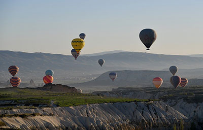 Khám phá Thổ Nhĩ Kỳ bằng khinh khí cầu
