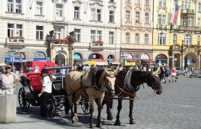 Prague quảng trường phố cổ Old Town Square