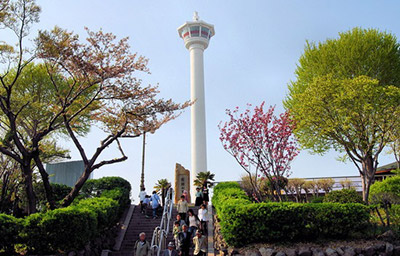 Công viên Yongdusan ở Busan - Hàn Quốc