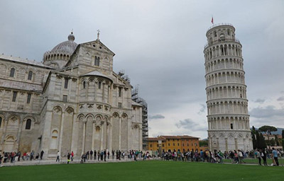 Khám phá tháp nghiêng thành phố Pisa