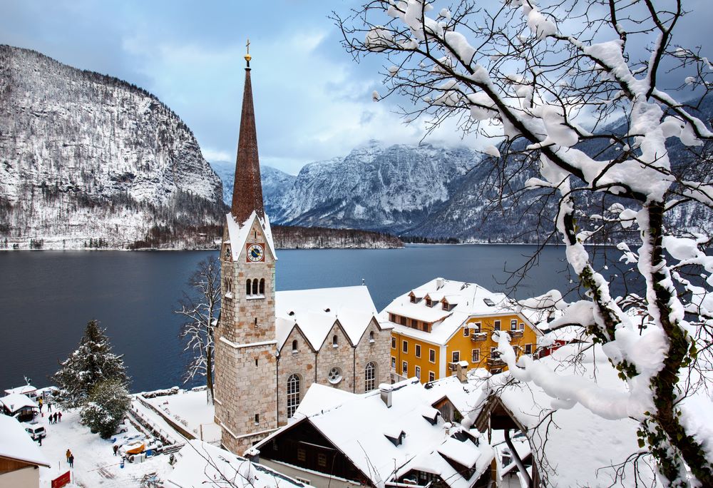 Hallstatt - Bức tranh thuỷ mặc của nước Áo