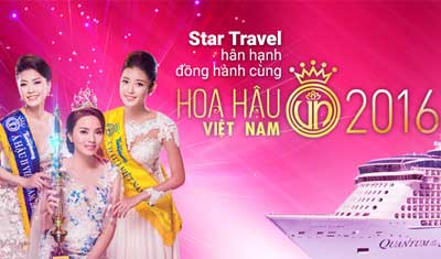 Star Travel hân hạnh đồng hành cùng Hoa hậu Việt Nam 2016