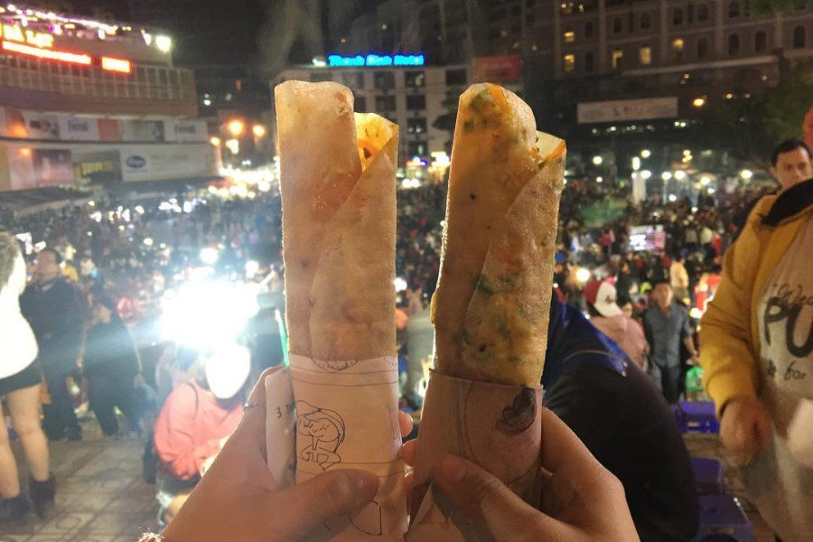 Bánh cuốn ống Đà Lạt