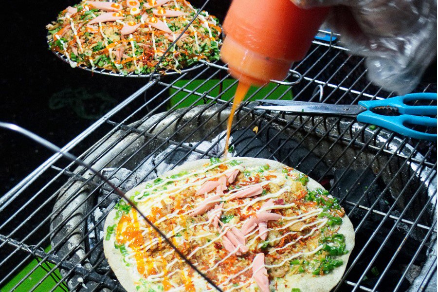 Bánh tráng nướng Đà Lạt